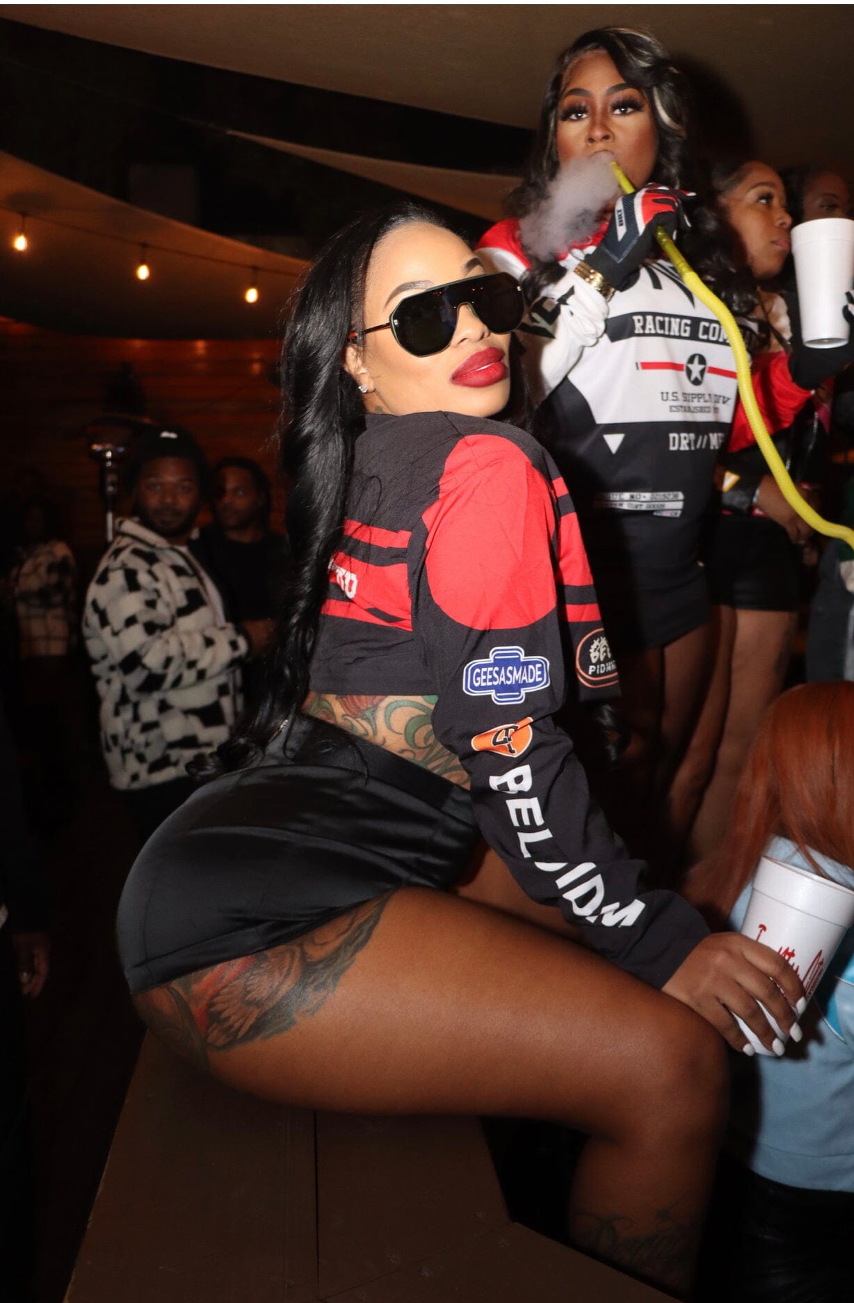 Racer motorcycle jacket Glamherup Beautique