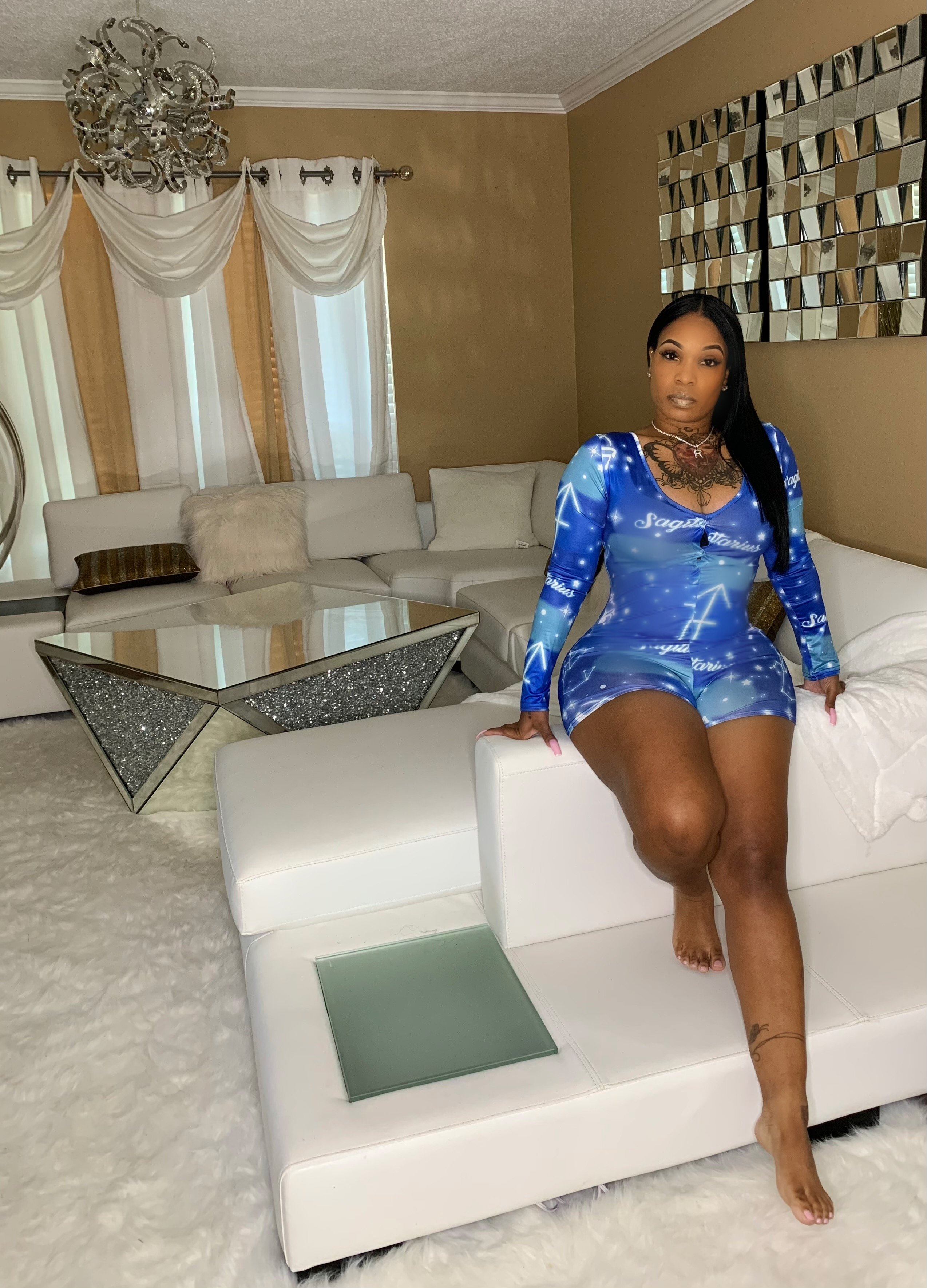 Zodiac sign onesie Glamherup Beautique Sagittarius Small