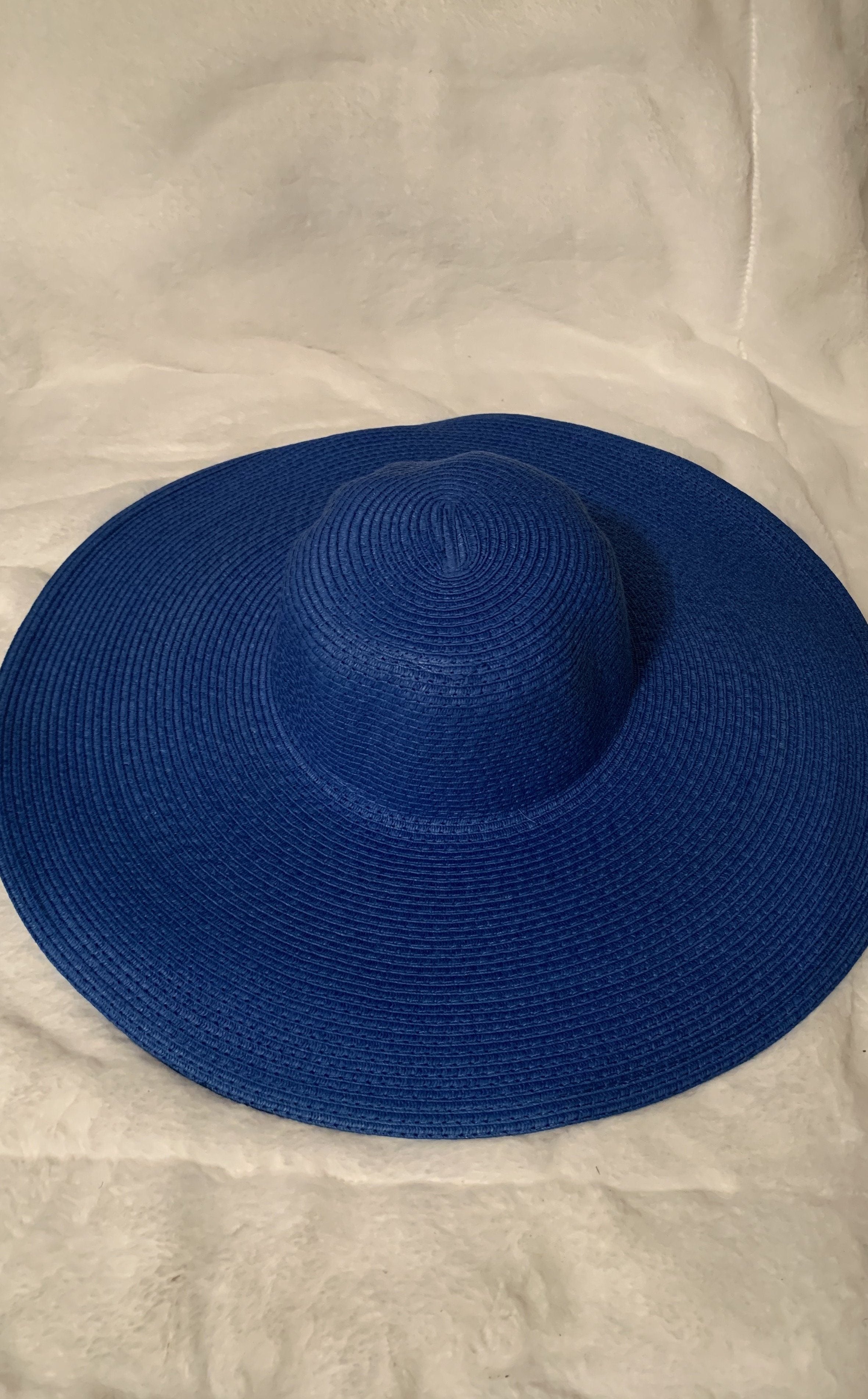 Summer floppy hats Glamherup Beautique Royal blue