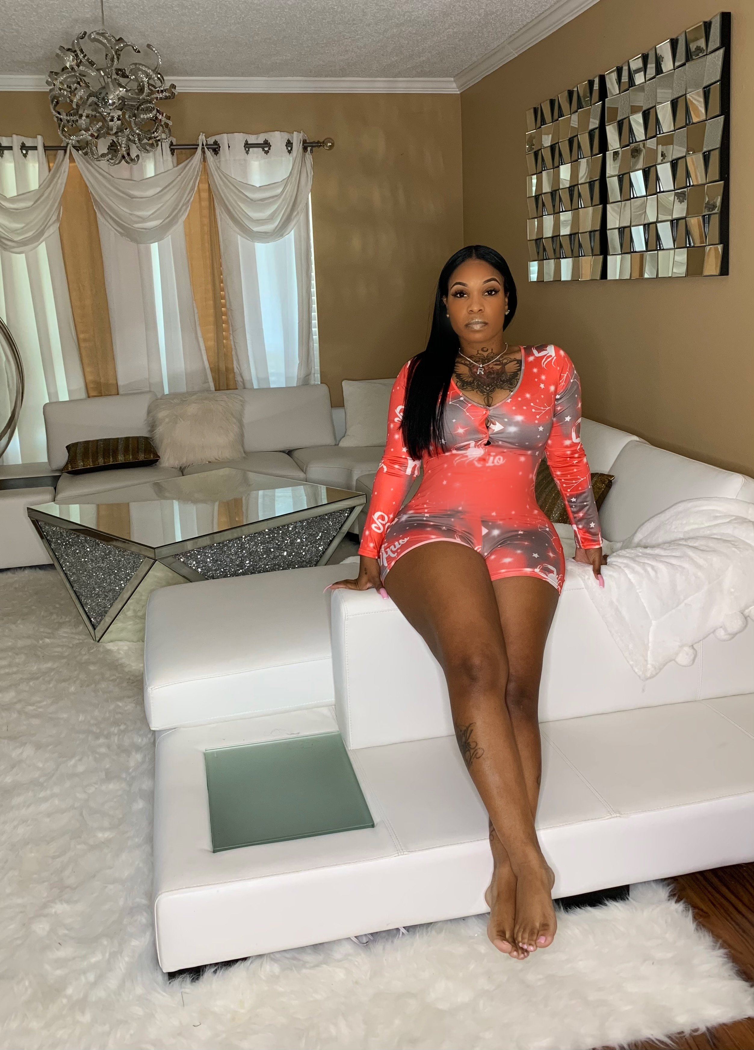 Zodiac sign onesie Glamherup Beautique Scorpio Small