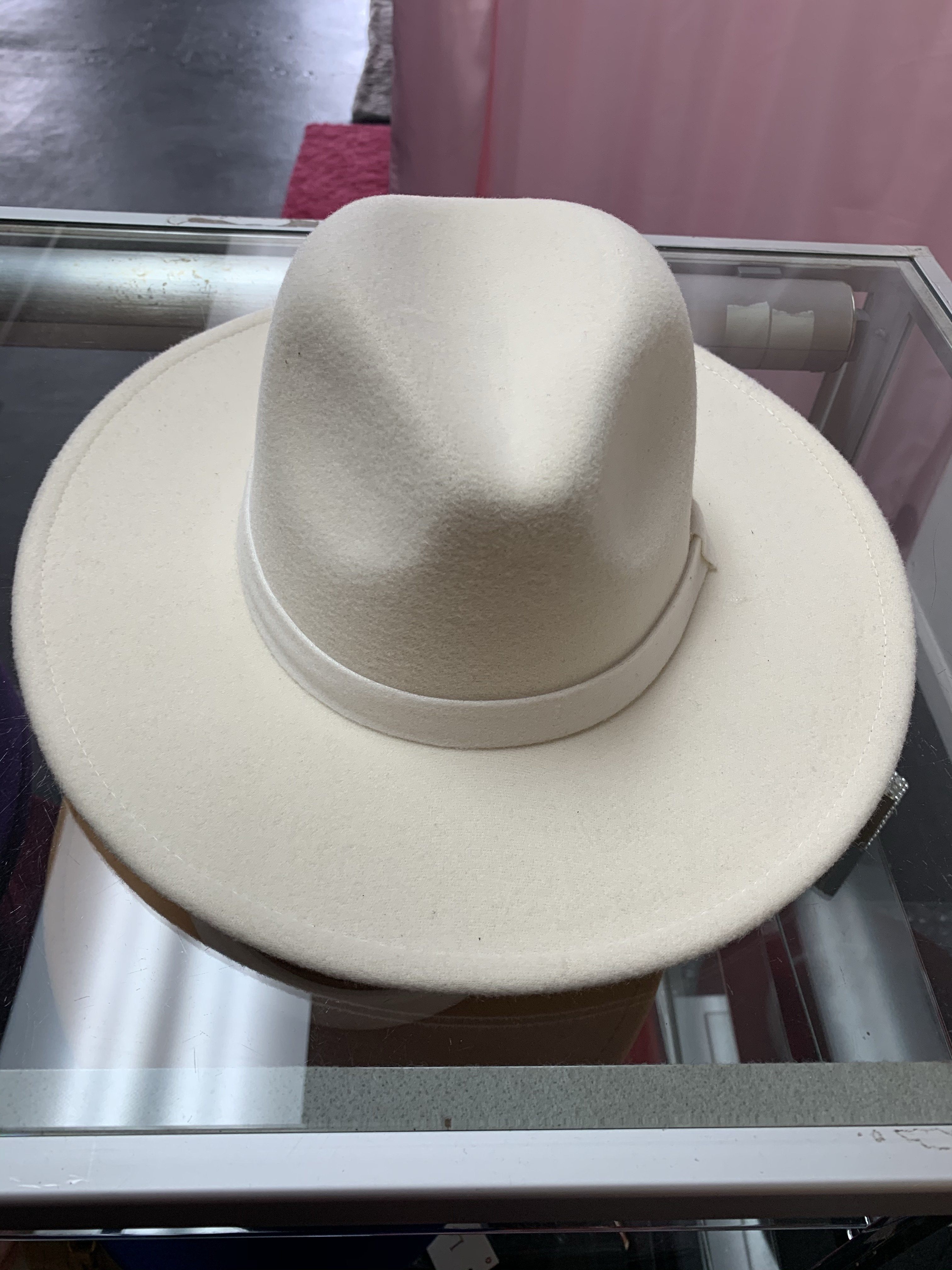 Fedora hat Glamherup Beautique White