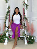 Selena skirt Glamherup Beautique Purple Small
