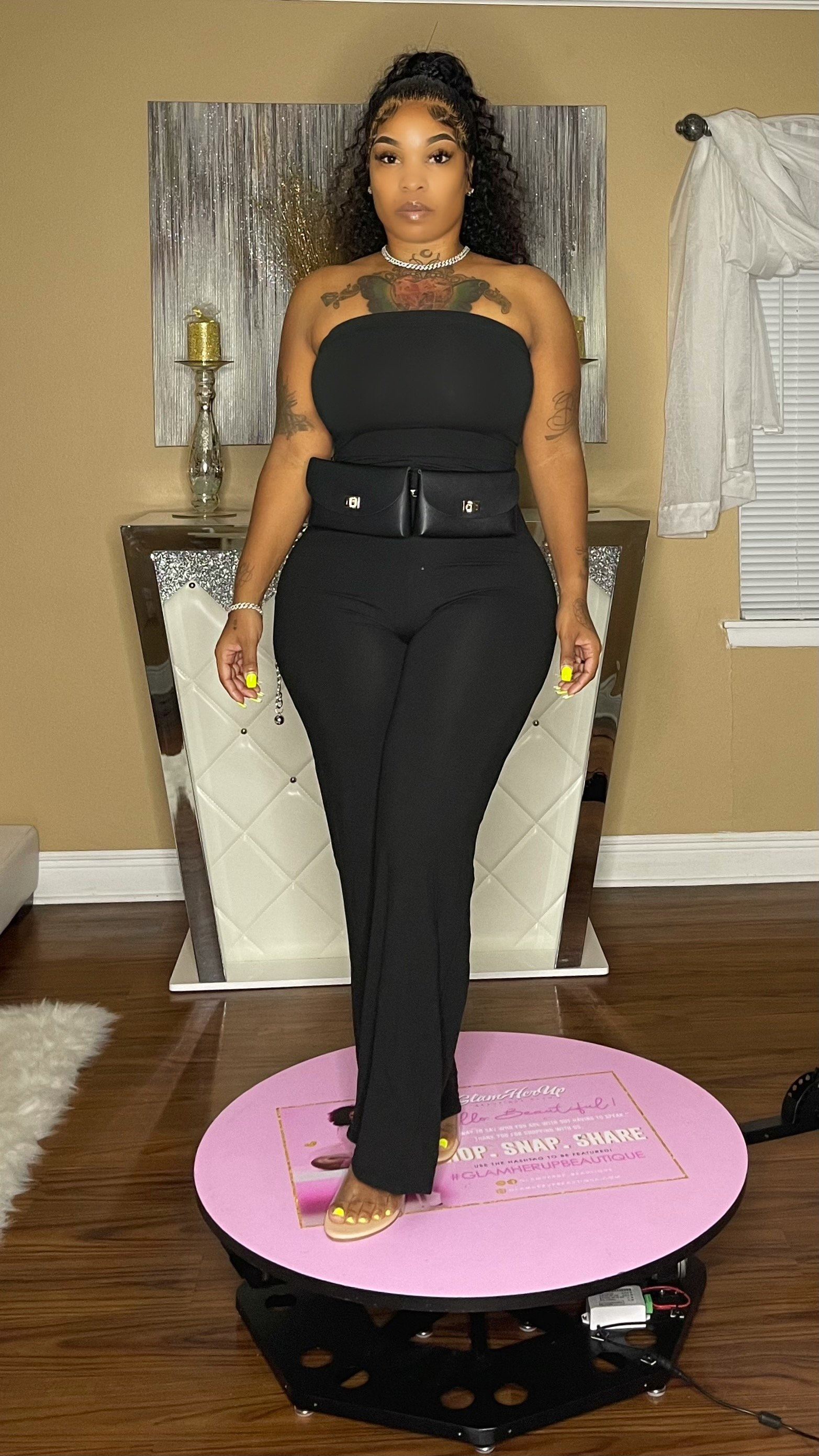 Ladies night Glamherup Beautique Black Small