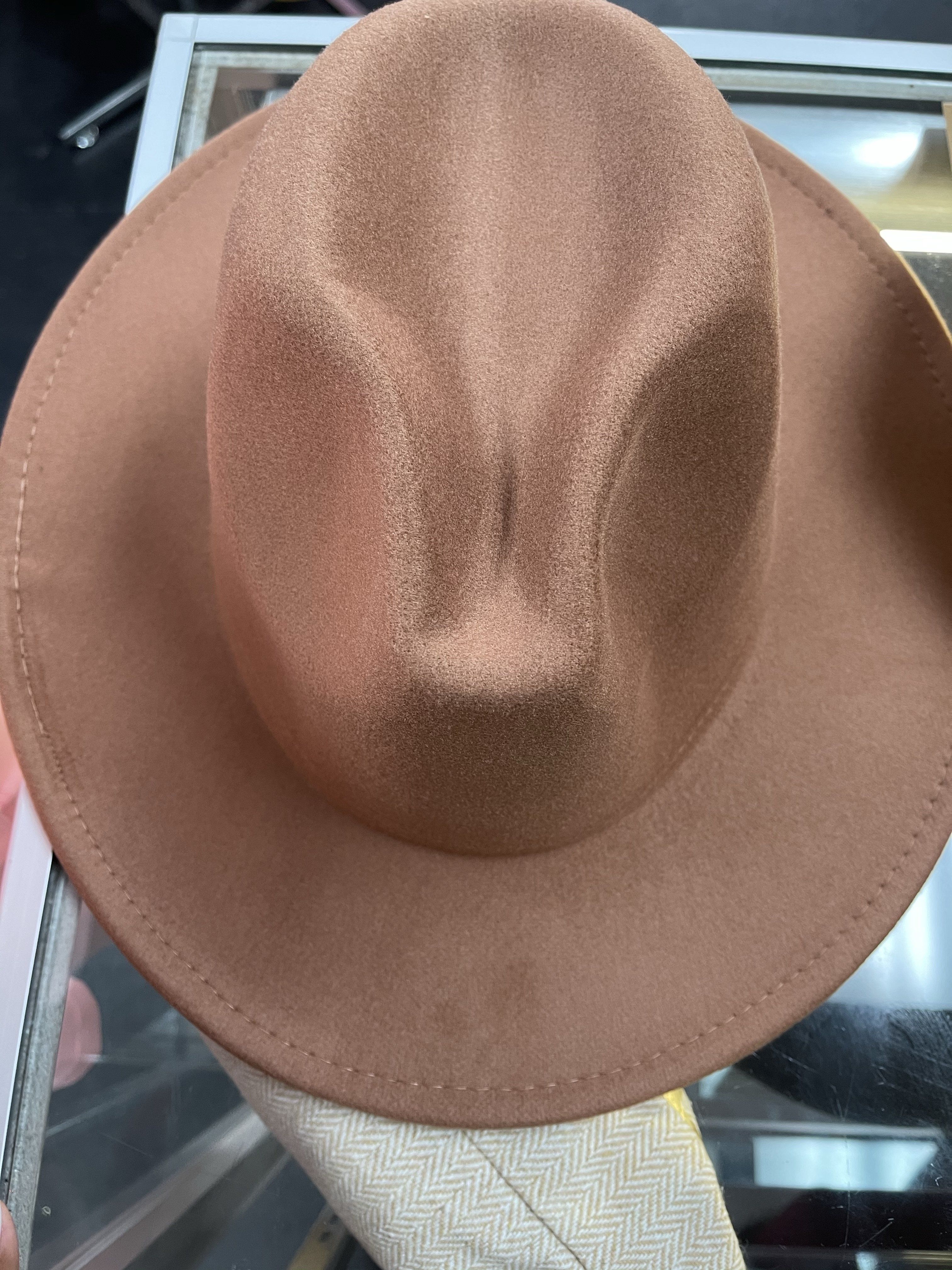 Fedora hat Glamherup Beautique Camel