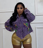 Candy coated high shorts Glamherup Beautique Gold Small 