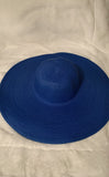 Summer floppy hats Glamherup Beautique Royal blue 