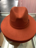 Fedora hat Glamherup Beautique Rust/orange 
