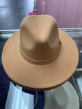 Fedora hat Glamherup Beautique Taupe/tan 
