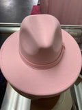 Fedora hat Glamherup Beautique Light Pink 