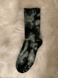 Tye dye socks Glamherup Beautique Marble black 